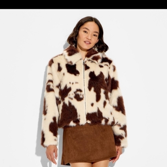 Wild Fable Women's Faux Fur Jacket - Picture 2 of 5